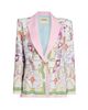 L'AGENCE Women's Gweny Scarf-Print Relaxed Blazer - 1