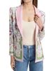 L'AGENCE Women's Gweny Scarf-Print Relaxed Blazer - 3