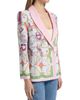 L'AGENCE Women's Gweny Scarf-Print Relaxed Blazer - 4