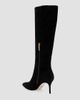 L'AGENCE Women's Herald 75MM Suede Knee-High Boots - 3