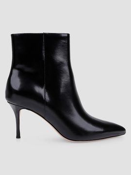 L'AGENCE Women's Houston 75MM Leather Stiletto Booties