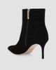 L'AGENCE Women's Houston 75MM Suede Stiletto Booties - 3