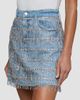 L'AGENCE Women's Jolene Crystal-Fringe Mini Skirt - 5