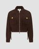 L'AGENCE Women's Kade Cargo Pocket Windbreaker Jacket - 1
