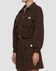 L'AGENCE Women's Kade Cargo Pocket Windbreaker Jacket - 5