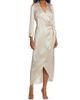 L'AGENCE Women's Kadi Silk Wrap Dress - 2