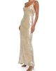 L'AGENCE Women's Karma Sequin Maxi Dress - 2