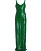 L'AGENCE Women's Karma Sequined Sleeveless Maxi Dress - 8