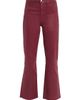 L'AGENCE Women's Kendra Coated High-Rise Crop Flare Pants - 1
