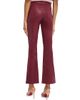 L'AGENCE Women's Kendra Coated High-Rise Crop Flare Pants - 4