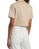 L'AGENCE Women's Kirstie Stretch Cotton Short-Sleeve Crop Jacket - 5