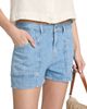 L'AGENCE Women's Kyra Cotton High-Rise Denim Shorts - 6