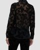 L'AGENCE Women's Laurent Flocked Sheer Blouse - 3