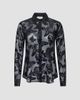 L'AGENCE Women's Laurent Flocked Sheer Blouse - 6