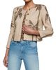 L'AGENCE Women's Lian Palm Tree Beaded Cotton Jacket - 3
