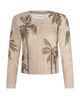 L'AGENCE Women's Lian Palm Tree Beaded Cotton Jacket - 6