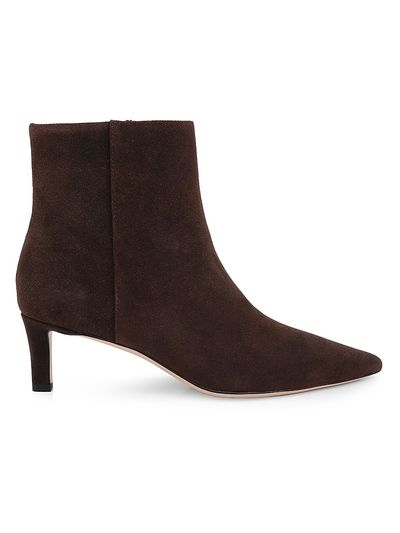 L'AGENCE Women's Lilly 60MM Suede Ankle Boots