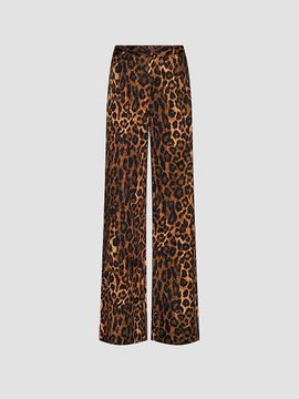 L'AGENCE Women's Livvy Leopard-Print Pants