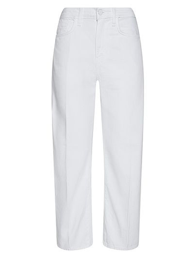 L'AGENCE Women's Mallis High-Rise Barrel-Leg Crop Jeans