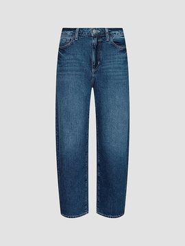 L'AGENCE Women's Mallis High-Rise Barrel-Leg Jeans