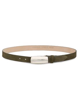 L'AGENCE Women's Marlowe Suede Belt