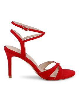 L'AGENCE Women's Miranda 90MM Suede Sandals