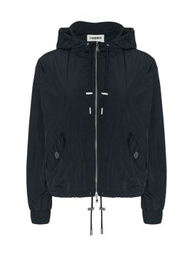 L'AGENCE Women's Miro Drawstring Hood Windbreaker