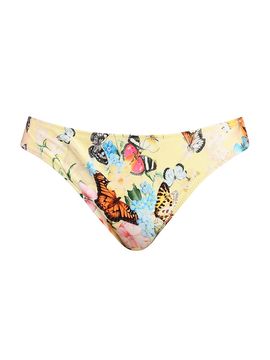 L'AGENCE Women's Nicole Garden Butterflies Bikini Bottom