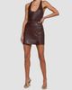 L'AGENCE Women's Nolina Faux Leather Button-Tab Mini Skirt - 2