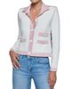 L'AGENCE Women's Nomi Satin Back Cardigan - 5