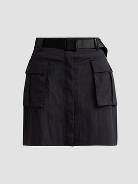L'AGENCE Women's Norene Windbreaker Miniskirt