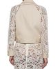 L'AGENCE Women's Novelle Lace-Sleeve Double-Breasted Crop Trench Coat - 5