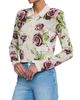 L'AGENCE Women's Osiris Jacquard Collared Cardigan - 3