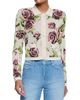 L'AGENCE Women's Osiris Jacquard Collared Cardigan - 4