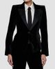 L'AGENCE Women's Philippa Strong-Shoulder Tuxedo Blazer - 4