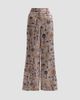 L'AGENCE Women's Pilar Houndstooth Key Wide-Leg Pants - 6