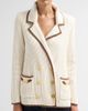 L'AGENCE Women's Ranch Knit Blazer - 5