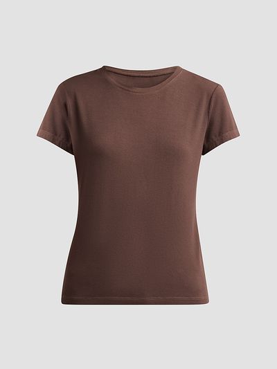 L'AGENCE Women's Ressi Crewneck T-Shirt