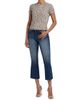 L'AGENCE Women's Ressi Leopard Print Crewneck T-Shirt - 2