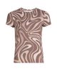 L'AGENCE Women's Ressi Sepia Swirl T-Shirt - 1
