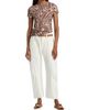 L'AGENCE Women's Ressi Sepia Swirl T-Shirt - 2