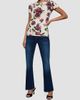 L'AGENCE Women's Ressi Short-Sleeve Rose T-Shirt - 2