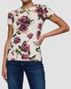 L'AGENCE Women's Ressi Short-Sleeve Rose T-Shirt - 4