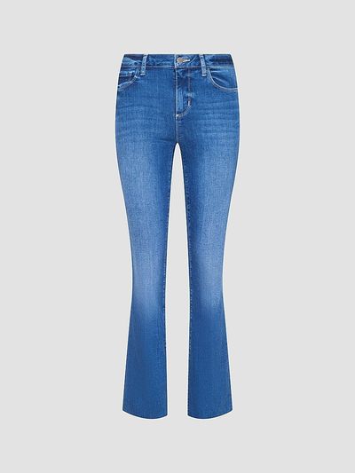 L'AGENCE Women's Ruth High-Rise Straight-Fit Jeans
