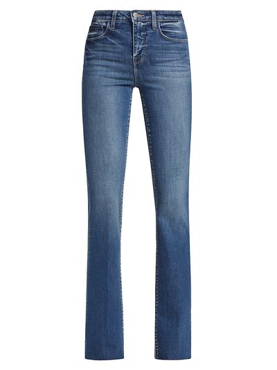 L'AGENCE Women's Ruth High-Rise Straight Jeans
