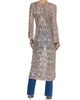 L'AGENCE Women's Sanya Hand-Crochet Sequined Midi-Cardigan - 4