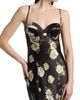 L'AGENCE Women's Sayla Floral Silk Maxi Dress - 6