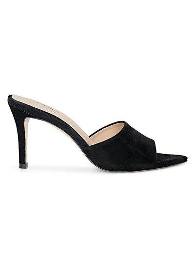 L'AGENCE Women's Severine 90MM Suede Mules
