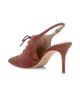 L'AGENCE Women's Shreya 80MM Suede Slingback Pumps - 3