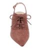 L'AGENCE Women's Shreya 80MM Suede Slingback Pumps - 4